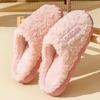 Unisex Cotton Slippers with Plush Lining – Non-Slip, Warm Indoor Footwear for Men and Women