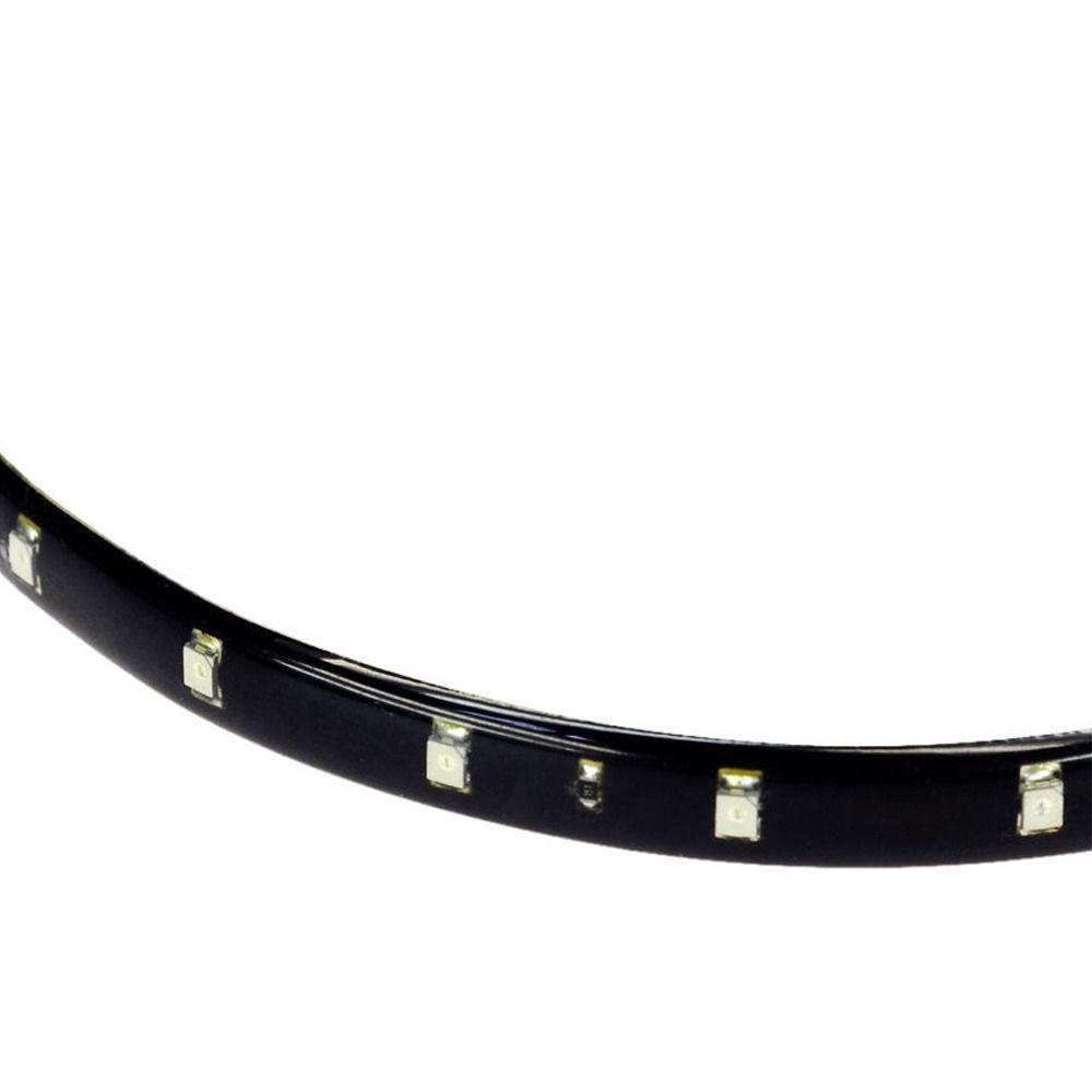Super Bright New Vehicle Car LED Light Strips Purple Flexible Waterproof DC 12V 30cm 15 LED SMD