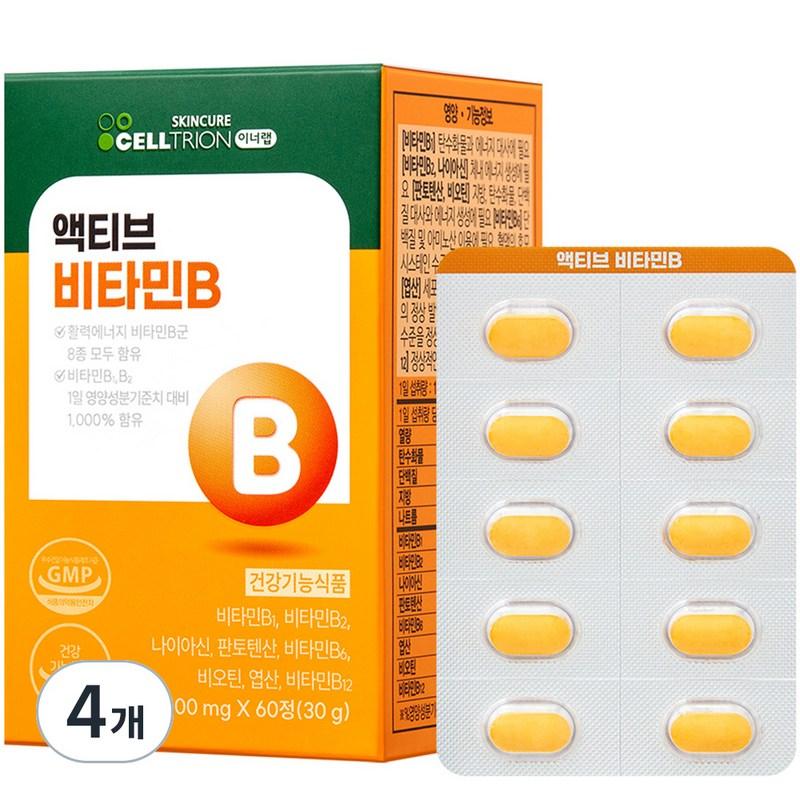 Innerlab Активный витамин B, 60 таблеток, 4