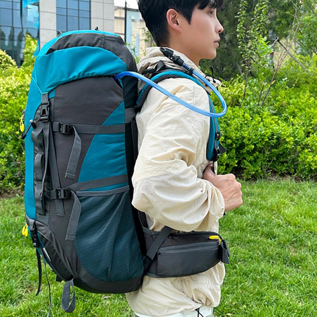 70л Большой вместительный рюкзак для альпинизма Многофункциональный рюкзак для спорта на открытом воздухе Кемпинг Путешествия