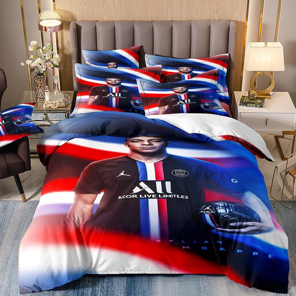 3D Three-Piece Bedding 3D Digital Printing World Cup