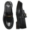Dr. Martens Черные кроссовки-лоферы унисекс Adrian Snaffle Tassel 32102001
