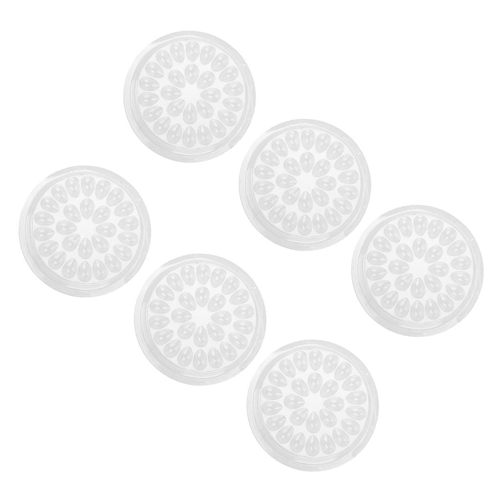 50 шт. одноразовый держатель для клея для ресниц прозрачный пластиковый подставка для клея для наращивания ресниц