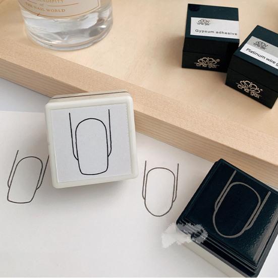 Yousheng Nail Seal Простая эксплуатация Недеформируемая DIY Арт Практика Квадратный тип Форма Шаблон акварели для маникюра
