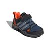 Adidas Детские кроссовки Terrex AX2R CF J Wonder Steel Orange, сине-серые-Three Impact-оранжевые IF5703