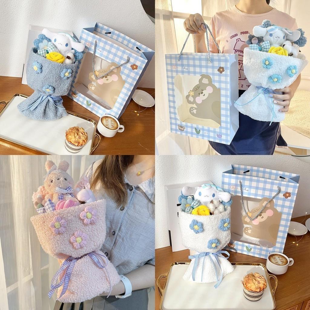 Valentine's Day Girl Gift Cinnamoroll Rabbit Bouquet Plush Toy