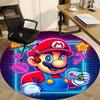 1 шт. Круглый ковер для игровой зоны Mario, комнатный коврик, подходящий для офиса, спальни, гостиной, домашнего декора, декора комнаты, Offic a0926224