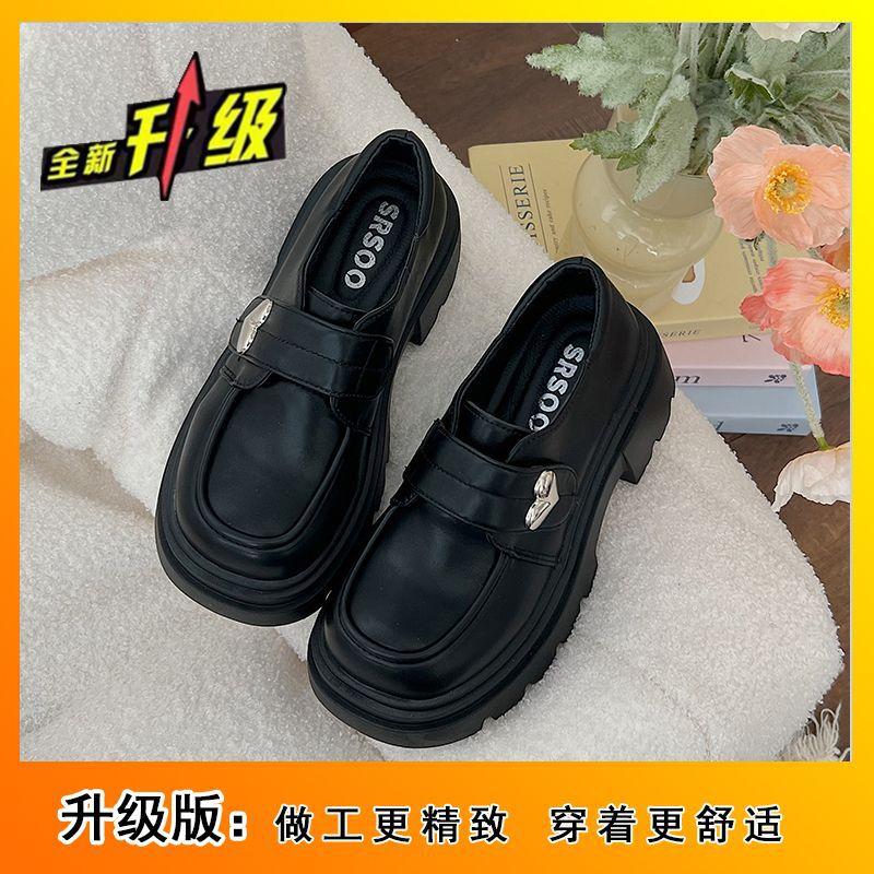 Лоферы с юбкой на круглую голову, японская школьная форма jk, одинарная обувь, ретро, британский стиль, платформа, маленькие кожаные туфли, женские, новые 2025