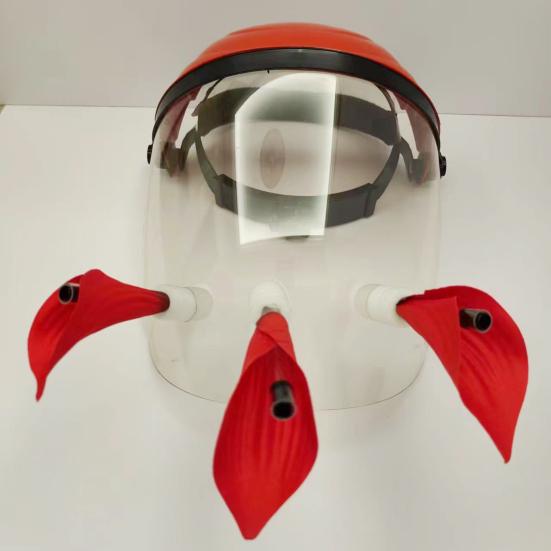 Шлем-кормушка для колибри, свободные руки, уличная шляпа-кормушка для птиц с 1/2/3 отверстиями, регулируемая маска для лица, кормушка для диких птиц для двора, сада, патио