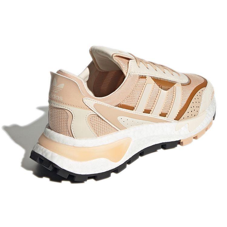 Adidas Originals Retropy P9 Fabric Suede Retro Sports Non-Slip Wear-Resistant Low-Top Lifestyle Casual Shoes Unisex Sneaker Pink Brown GY4005