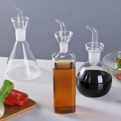 Маслобойка из боросиликатного стекла, герметичная бытовая, масло, уксус, кухонный соевый соус, емкость для масла, бутылка для приправ, кухонный инструмент