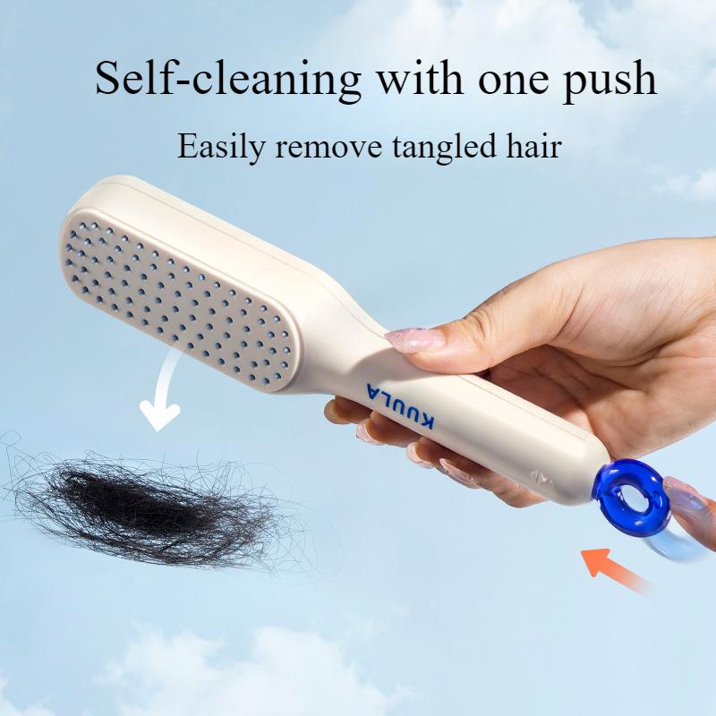 Легкая роскошная антистатическая выдвижная расческа Magic Comb для чистки волос без повреждения волос, расческа для укладки волос