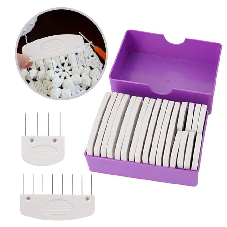 Инструмент для блокировки вязания с набором булавок 4-контактный 8-контактный для блокировки вязания шитья вязания крючком рукодельного проекта