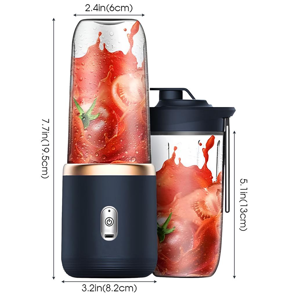 Electric Juicer Cup For Travel Portable Juicer Mixer Usb Fresh Fruit Juice Personal Blender Portable Blender Smoothie with Lid