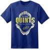 Quints Fishing Jaws Movie T Shirt Amity Island Poster Retro Distressed Print DVD