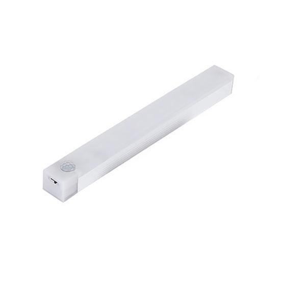 Светодиодный светильник для шкафа с датчиком движения, перезаряжаемый через USB, магнитный наклеивающийся светильник, светильник для шкафа без сверления для кухни, гардероба, лестницы