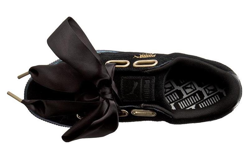 Men's Sneakers PUMA Suede Heart Satin Black