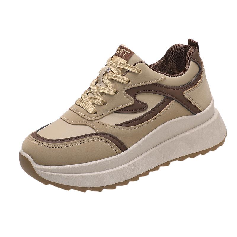 Women's 2022 Spring/Autumn Korean Style Fashion Casual Chunky Sole Breathable Forrest Gump Running Shoes