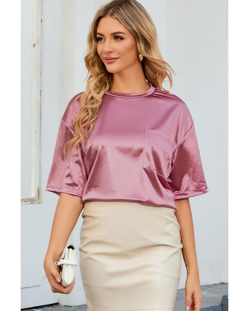 Azura Exchange Футболка свободного кроя с коротким рукавом