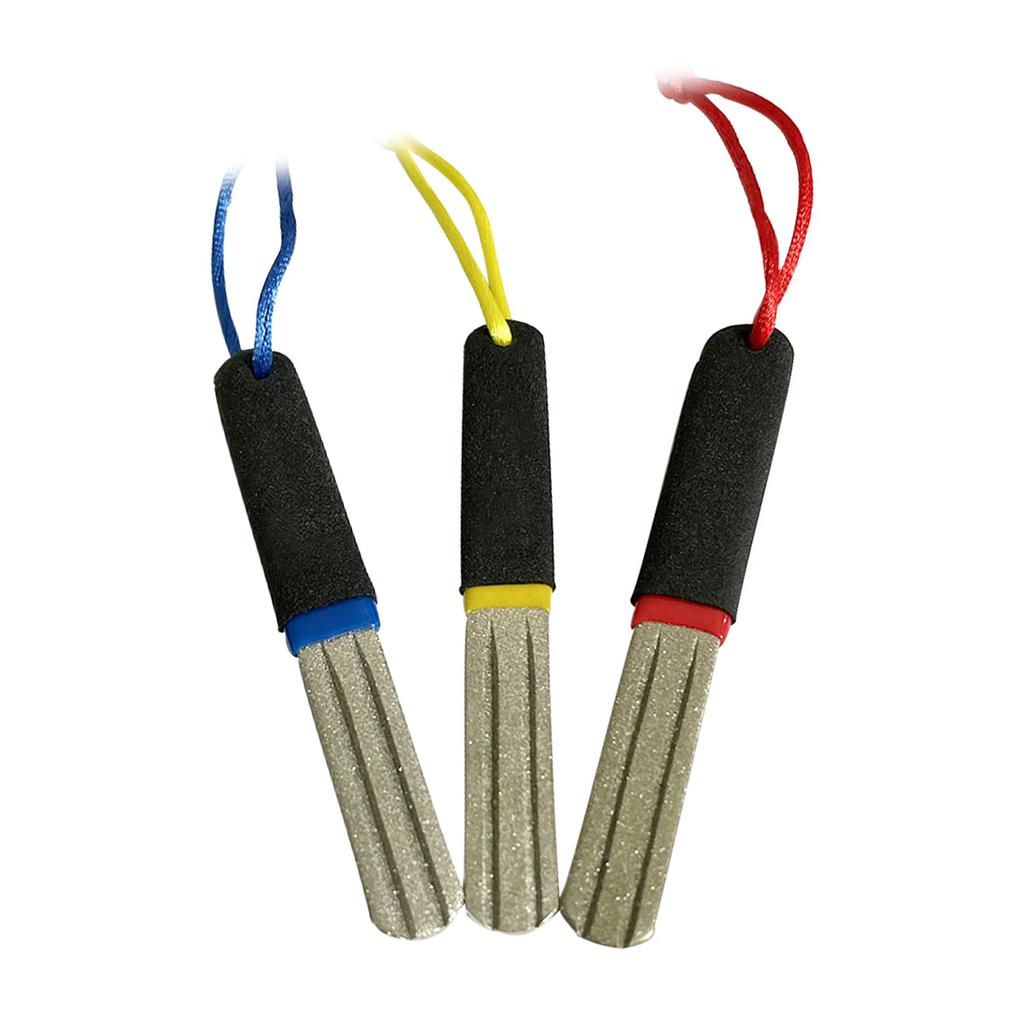 Hook Sharpener Hook File for Fishing Hook Diamond File Sports Fishing Hook File with Handle Portable Hook Fish Hook File