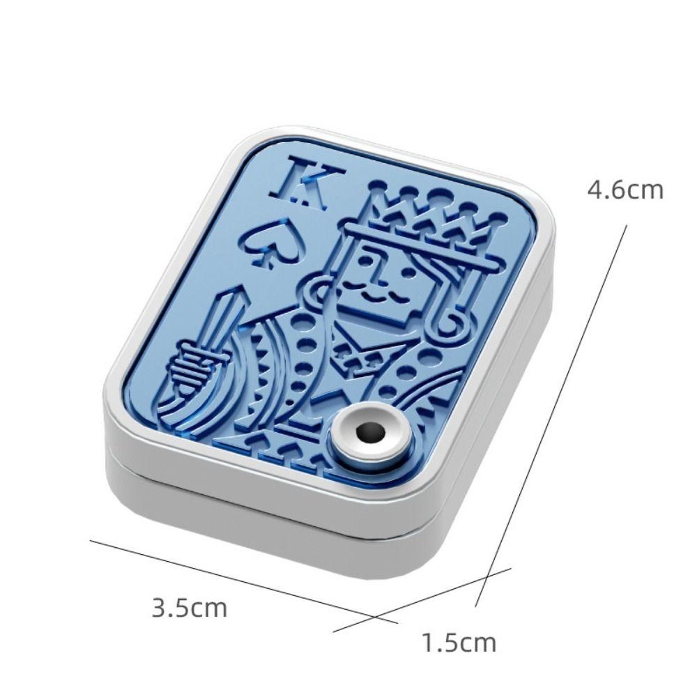 Push-Pull Rotating Fingertip Spinning Cat Paws Fidget Slider Mechanical Card Pushing Office Desk