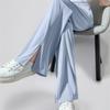 Женские повседневные брюки Jeanswest с прямым кроем, охлаждающие, из ледяного шелка, с защитой UPF50+