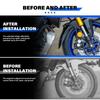 Для Yamaha Tracer 7 / GT 2025 2026, Для MT-07 MT 07 MT07 2025+ Переднее удлинение крыла 155 мм Мотоцикл ABS Дефлектор грязезащиты
