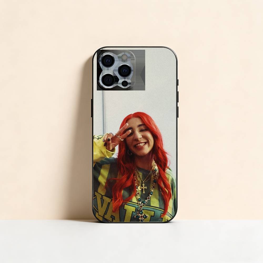 Singer D-De La R-Rose Phone Case For iPhone 17, 16,15,14,13,12,11 Plus,Pro Max, Others Soft Black Cover