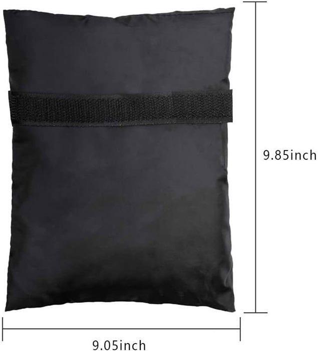 Lot de 2 couvre-robinets extérieurs épais - pour isolation thermique et protection contre le gel - pour l'hiver - Noir