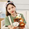 Toy Puipui Plush Cute Cartoon Girl Children Backpack Decorative Doll Pendant
