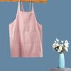 Кухонный фартук в японском стиле с перекрестной спиной, женский фартук-сарафан, новые рабочие комбинезоны для выпечки для взрослых и детей