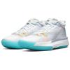 Air Jordan Zion 1 PF Белый Динамичный Бирюзовый Мужские Кроссовки Лазерно-Оранжевый Черный DA3129-101