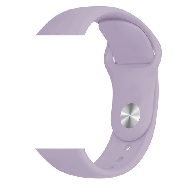 Красочный мягкий силиконовый ремешок для часов Apple Watch Ultra 8 7 6 5 ремешок для браслета Iwatch Band 5 49 мм 38 мм 41 мм 45 мм