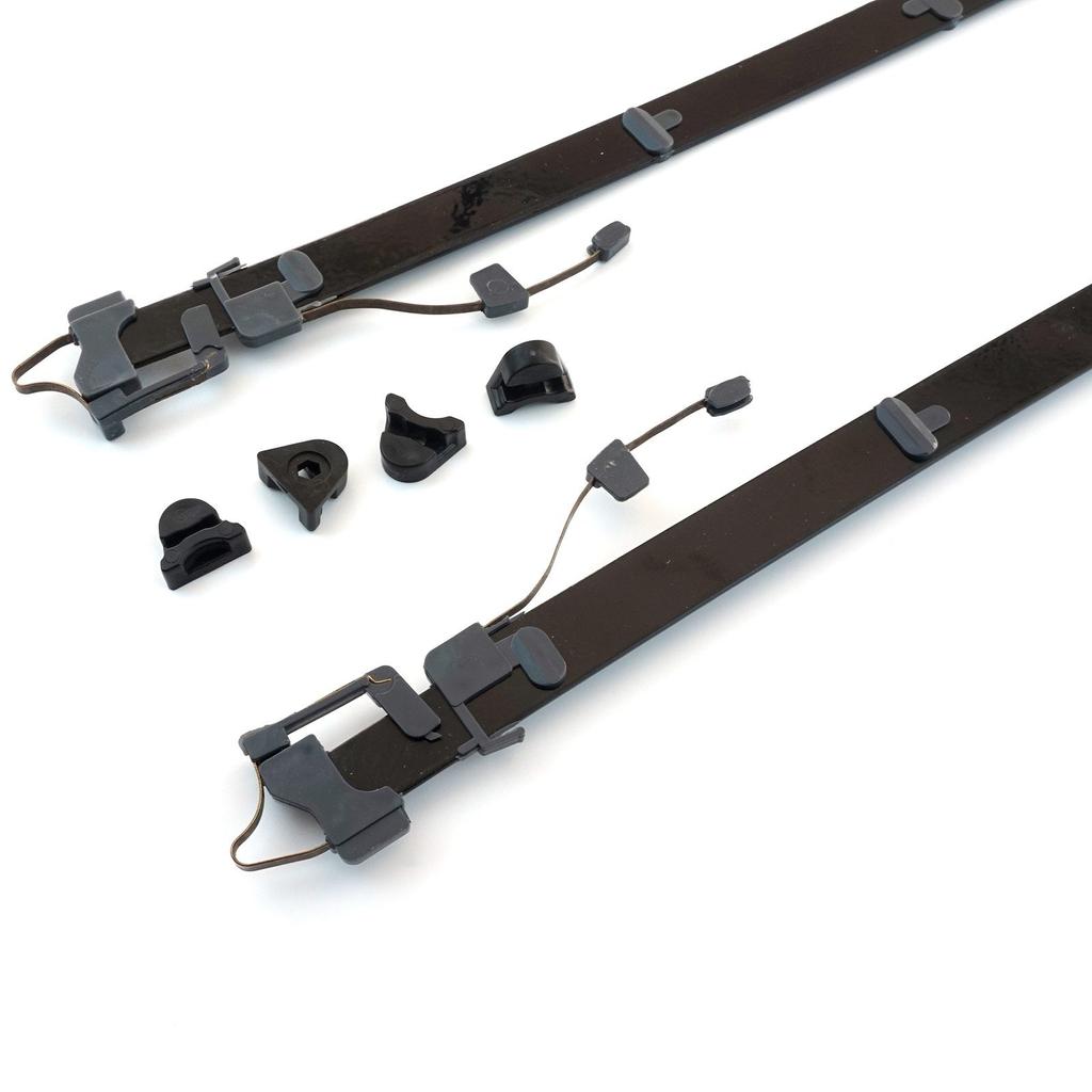 BSR593 Panoramic Sliding Roof Sunroof Rail Frame Glass Slider Guide Repair Set for Mercedes C Class W205 Left Right Lenght 57 Cm