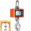 Digital Crane Scale 1000 Kg / 2204 Lbs, Industrial Crane Scale LCD Backlight with Unit Change/Data Hold/Tare/Zero