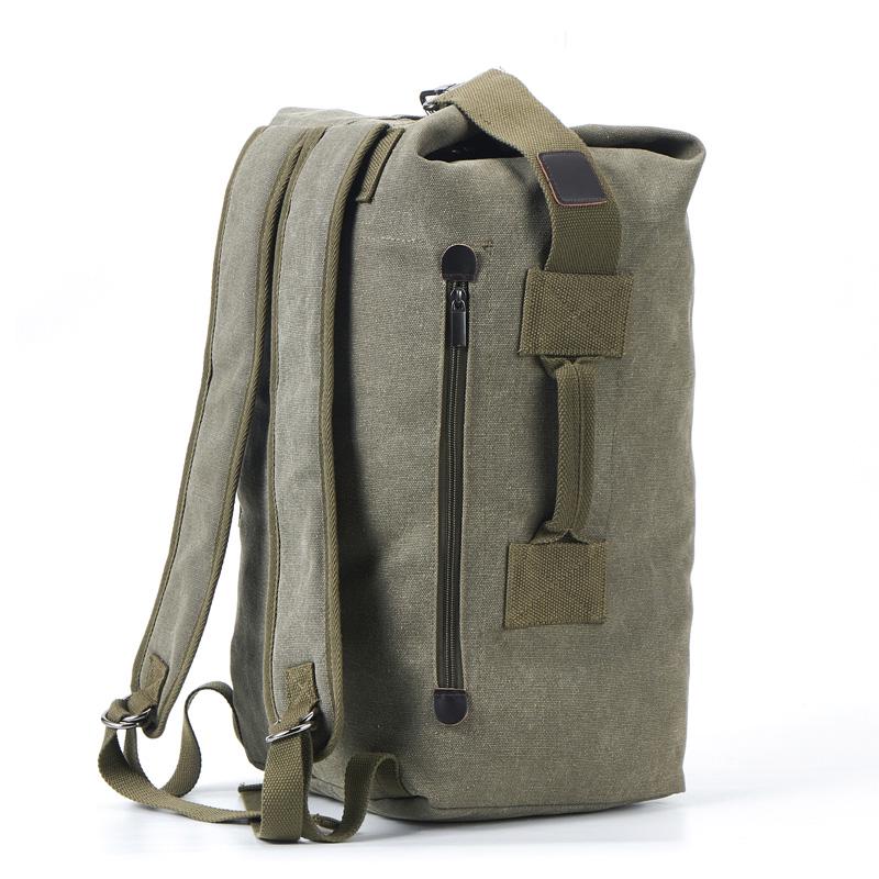 Large Capacity Rucksack Man Travel Bag Mountaineering Backpack Male Luggage Canvas Bucket Shoulder Bags Men Backpacks