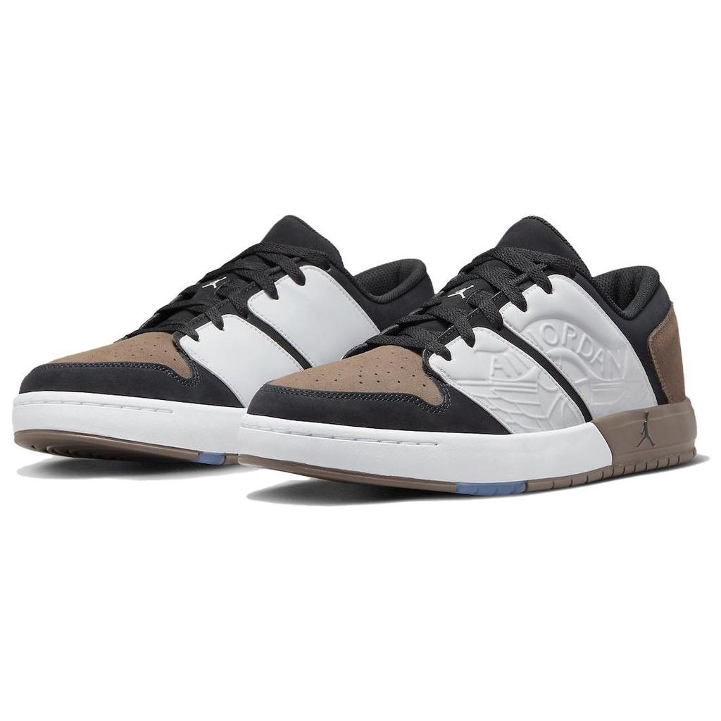 Мужские кроссовки Air Jordan Nu Retro 1 Low Palomino Коричневый Белый Черный DV5141-102