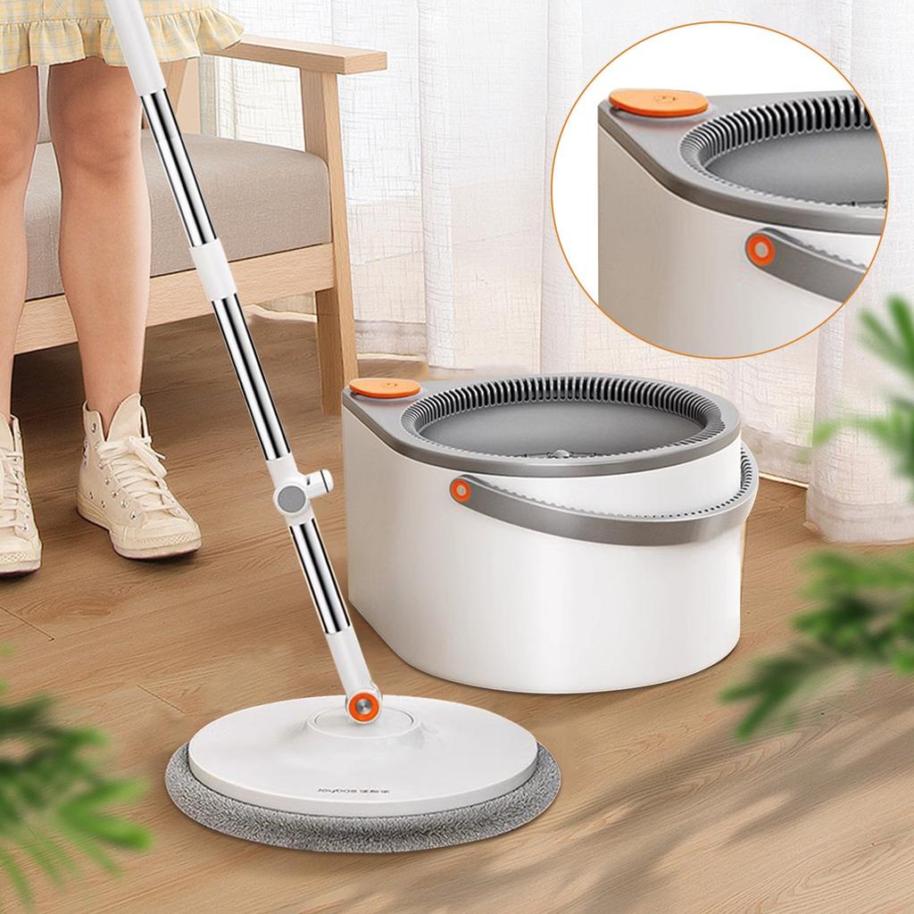 Уборка шваброй Отделение грязи Ленивая бытовая швабра Очистка одной шваброй Автоматическое вращение одного ведра