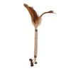 Pet Supplies: Silver Vine Cat Teaser Wand, Hemp Rope Chew Stick, Matatabi Fruit with Feather and Bell, Boredom Relief Cat Toy