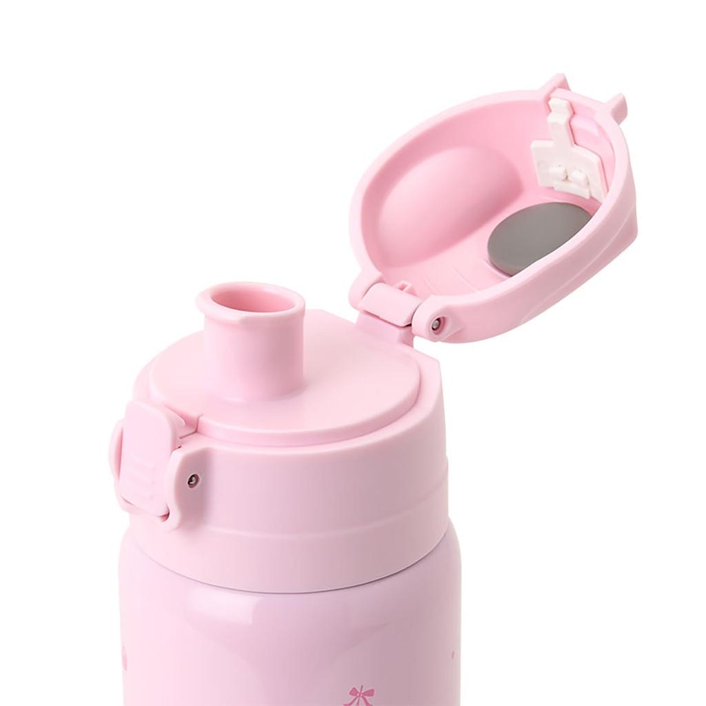Sanrio 2WAY Stainless Steel My For Both Hot and Cold 620mL When Using a 670mL When Using a Direct with Name Space 096041 Bottle, Melody, Children,