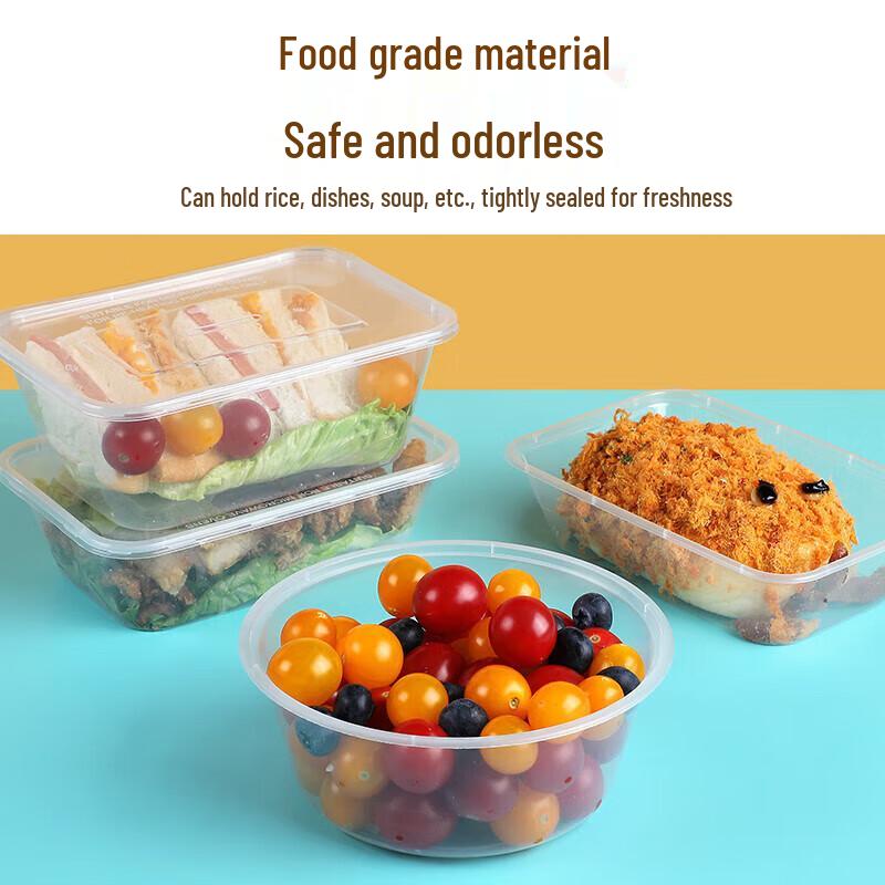 Rectangular Disposable Food Container