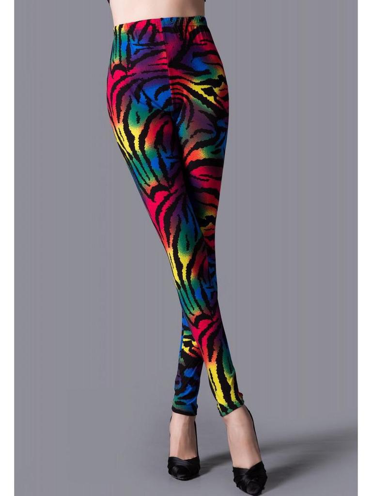 Leopard Print High Waist Stretch Leggings - Stylish and Comfortable Women's Skinny Pants, Hot Sale!