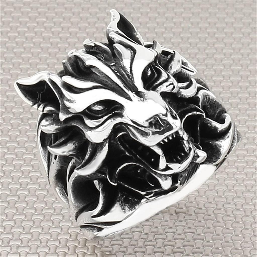 Серебряное мужское кольцо с волком, кольцо из стерлингового серебра 925 пробы, кольцо с волком, кольца для женщин, турецкое ювелирное кольцо, подарок для мужчин