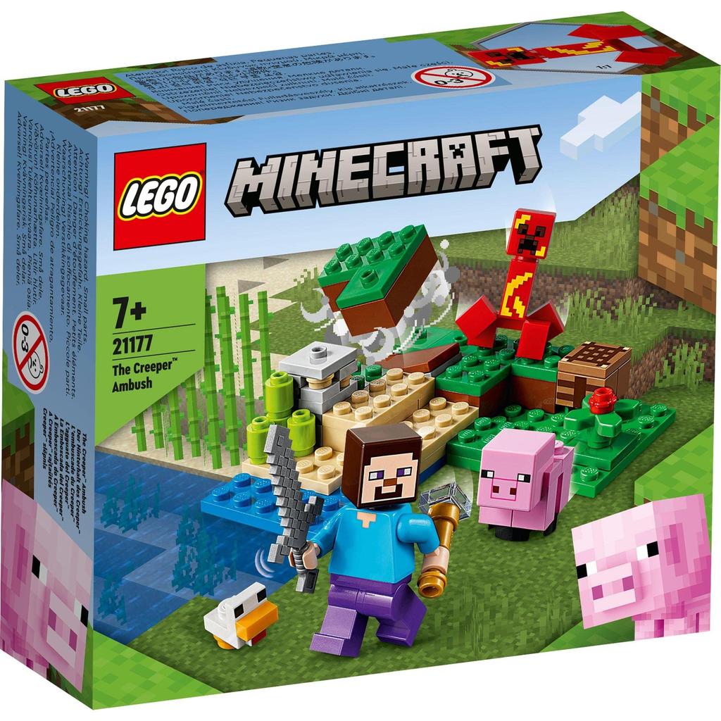 LEGO Minecraft Confrontation with Creeper 21177 Toy Block Present Video Game Boys Girls Ages 7 and Up