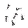10pcs Fishing Swivels 3-way Stainless Steel Fishing Connector Rolling Bearing Swivel Hook for Carp Tackle Accessories tool