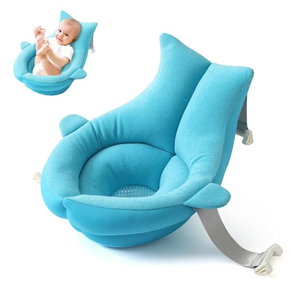 Skin Friendly Baby Bath Cushion Pad Soft Newborn Bath Support Seat Baby Bath Seat Baby Tub Use