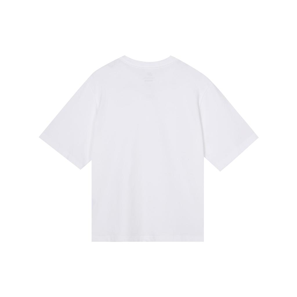 Nike Спортивная одежда Essential Boxy Logo Crew Neck Повседневная футболка Женская Топы Белый DD1238-100