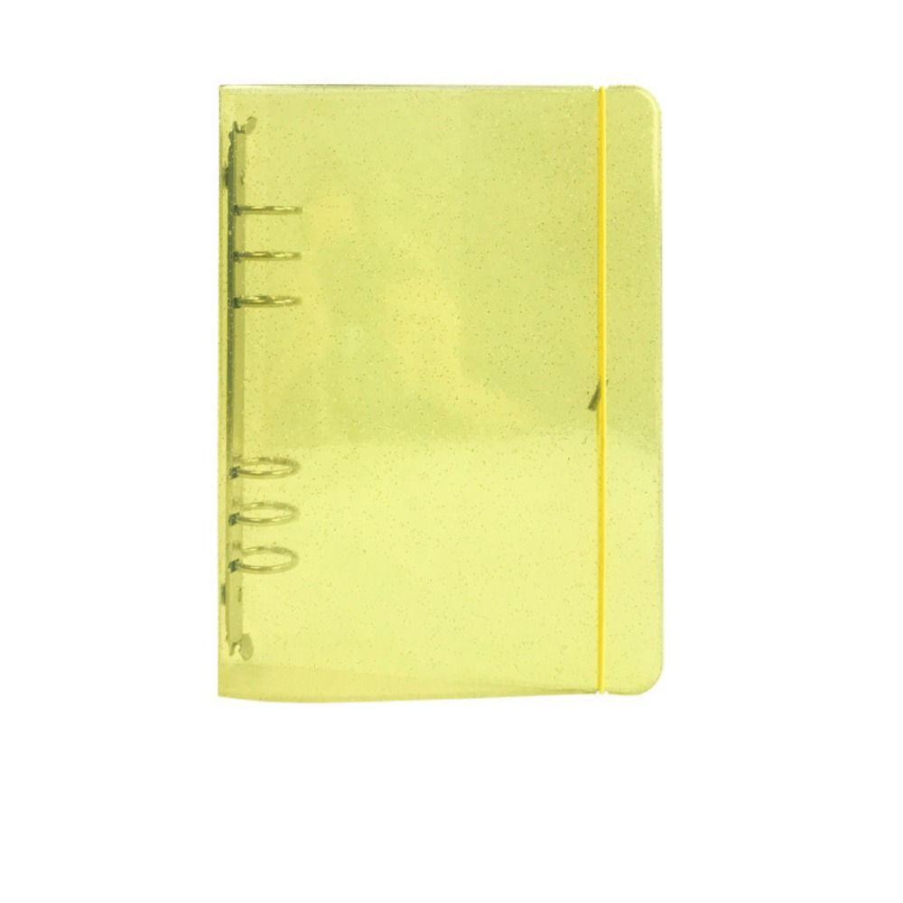 Transparent Colored Binder Cover Creative Photo Card Holder Planner Cover Handbook Cover  Agenda