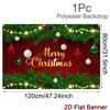 Merry Christmas Banner Backdrops Santa Claus Background Christmas Decorations 2025 for Home Navidad Natal Noel New Year 2026