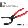 WORKPRO 12" Adjustable Oil Filter Pliers, Wrench Adjustable Oil Filter Removal Tool, Ideal For Engine Filters, Conduit, & Fittings, W114083A